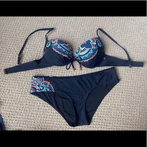 La Vie En Rose padded bikini